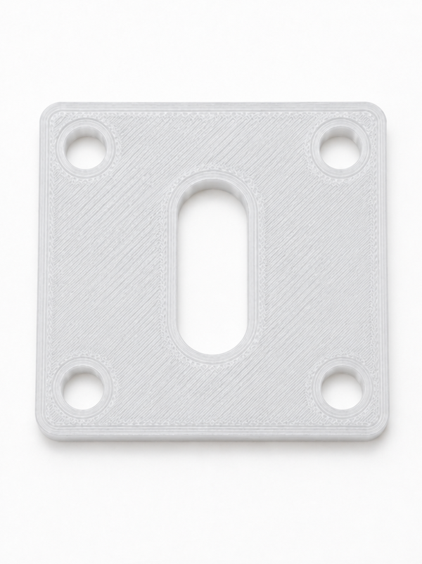Flexible Slotted Square Shim