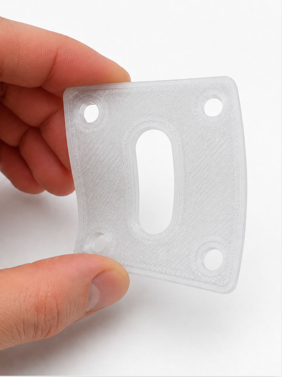 Flexible Slotted Square Shim